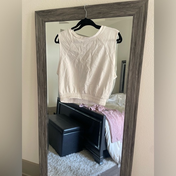 Zara Tops - Zara white thick tank
